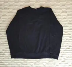 アンティチポ メンズ クルーネックロングTシャツ 2枚セット ホワイト＆ブラック