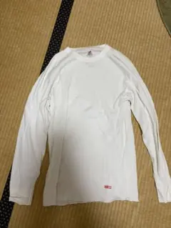 Supreme Hanes ホワイト サーマル LL