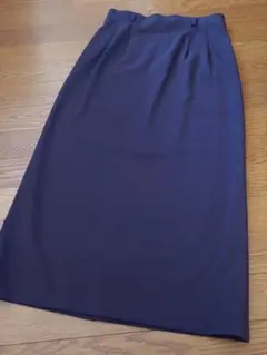 美品 こげ茶 Mサイズ ロングタイトスカート