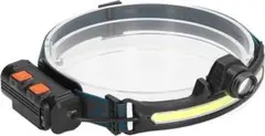 LEDヘッドランプ、夜間ランニング用の防水高感度高輝度USB充電式ヘッド懐中電灯