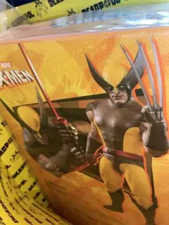 金曜限定断捨離企画！新品炎スタジオウルヴァリンブラウンスーツホットトイズ 新品 炎スタジオ ウルヴァリン ブラウンスーツ マーベル