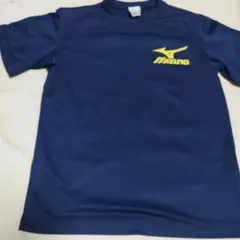 Mizuno ネイビー Tシャツ イラスト付き