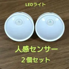 ELPA/エルパ LEDセンサー付ライト 人感センサー 2 個セット