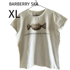 BARBERRY SKA [XL]キャンディ柄 Tシャツ ホワイト