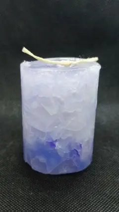 キャンドル①：無香料、 高さ7.5cm✕直径5.5cm