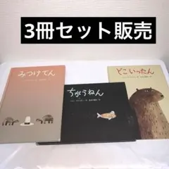 【どこいったん】【ちがうねん】【みつけてん】3冊セット