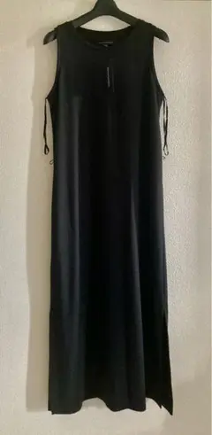 新品! タグ付き BANANA REPUBLIC ブラック ロングワンピース M