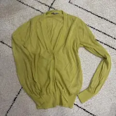 美品 ユニクロ UVカット vネック カーディガン サマーニット