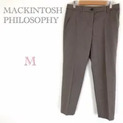 マッキントッシュフィロソフィー【M】テーパードパンツ 千鳥格子チェック 日本製