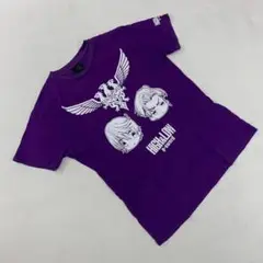 HIGH&LOW g-sword プリントTシャツ パープル LLサイズ 紫