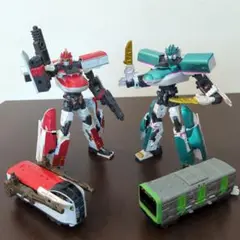シンカリオンZ E5はやぶさ ＆ E6こまち ＆ザイライナー 2種の4点セット