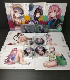 ヘブンバーンズレッド 缶バッジコレクション　ブロマイド　カードセット