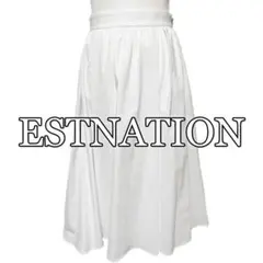 美品 ESTNATION エストネーション フレアスカート