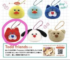 mojojojo フェイスマスコット(赤 ねこ)