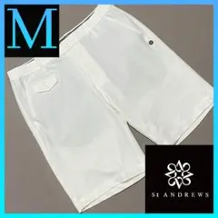 【美品】セントアンドリュース シアサッカーハーフパンツ M