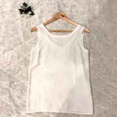 Yves Saint Laurent タンクトップ S ホワイト