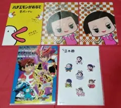 イナズマイレブン チコちゃん プチ三太郎 ハチエモン クリアファイルセット