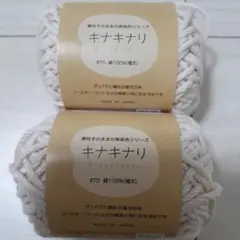 キナキナリ　#70 100% 極太　２玉