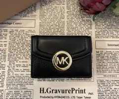 ☆マイケルコース三つ折り財布♪ブラック☆