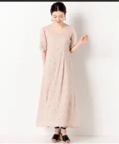 新品　archives レースリボンワンピース