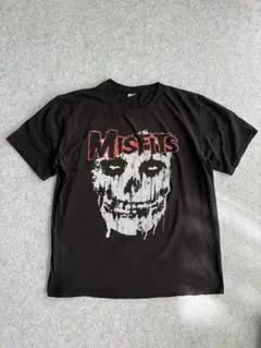 Misfits スカルプリント Tシャツ ブラック Lサイズ