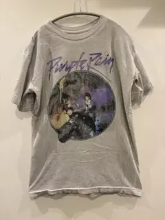 プリンス Purple Rain Tシャツ グレー バンドＴ