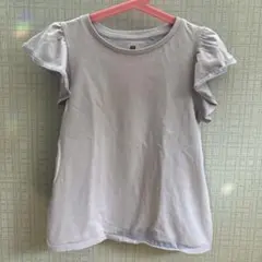 フリル付き　ノースリーブTシャツ