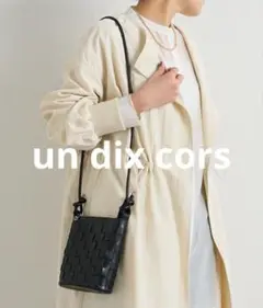 un dix cors メッシュバケツトート　バケツトート　新品　セール　新品