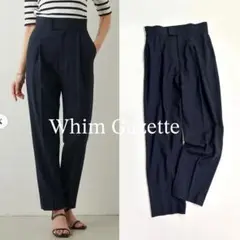 超美品⭐︎ウィムガゼット　ドライストレッチパンツ　ネイビー　38