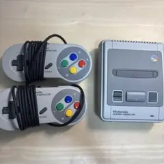 Nintendo Super Famicom 本体とコントローラー2つ