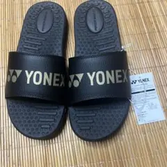 YONEX シャワーサンダル ブラック/ゴールド M
