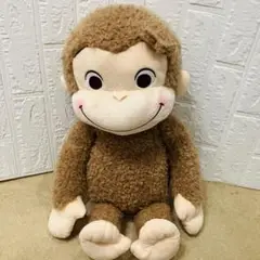 おさるのジョージ スーパーバージョン ぬいぐるみ