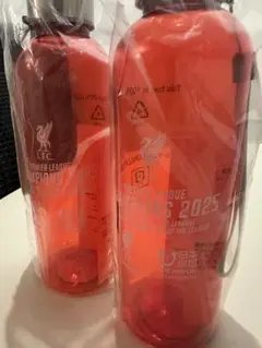 【非売品】LFCリバプール プレミアリーグチャンピオン2025 記念ボトル・2本