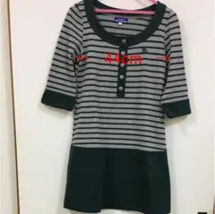 お値下げしました。バーバリー ボーダーワンピース