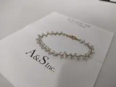 【24時間以内発送】アガット agete ブレスレット トパーズ