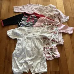 ロンパース5枚セット