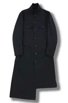 2019AW ヨウジヤマモト ウールギャバスタンドファスナージャケット