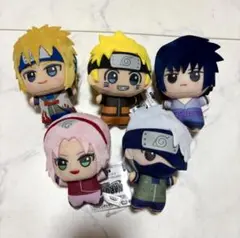NARUTO ナルト 疾風伝 ちびぐるみ 全5種コンプリートセット