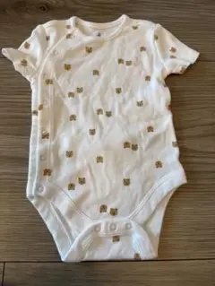 baby gap クマ柄ロンパース 3-6ヶ月