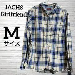 JACHS Girlfriend 長袖チェックシャツ【M】