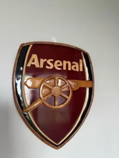 超希少 Arsenal エンブレム型壁掛け飾り アーセナル サッカー