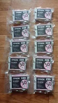 EPSON純正インク　IC50 ライトマゼンタ　10個セット