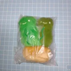 にっこりーノ　海鮮のぬいぐるみ3　ワカメ　クオリア