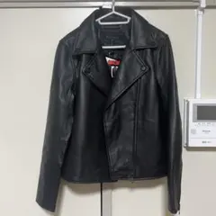 Freedom Leather Co. ブラック レザー ジャケット M
