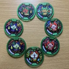妖怪ウォッチメダル 果物系6枚➕ジバニャン セット