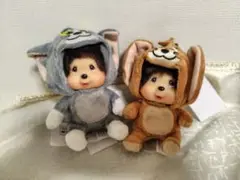 【即日配送】モンチッチ　トムとジェリーセット　着ぐるみモンチッチ　トム&ジェリー