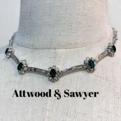 Attwood and Sawyer Au0026S ネックレス カラーストーン