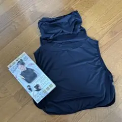 新品　UVプロテクトインナー シャイン フェイスカバー 接触冷感 首元 M〜L