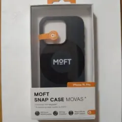 iPhone 15Pro対応 MOVAS™レザーケース（ジェットブラック）