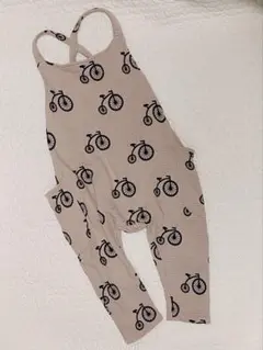 CARLIJNQ 自転車柄オーバーオール 110-116